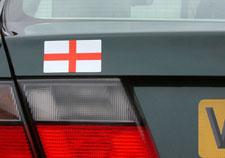 Magnetic St George's Flag